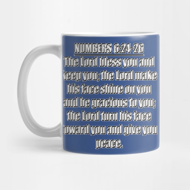 Numbers 6:24-26 Bible Verses KJV Text by Holy Bible Verses